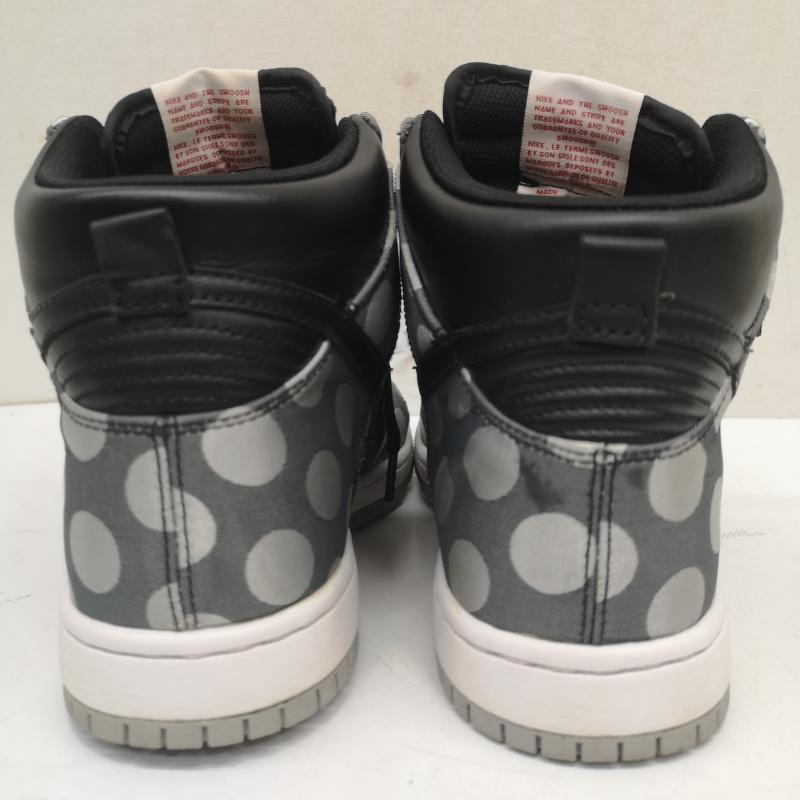 ナイキ NIKE スニーカー スニーカー DUNK HIGH SUPREME 08 LE POLKA DOT ハイカット スニーカー 317893-002 26.5cm 黒 / ブラック / black メンズ USED 古着 中古 50168772