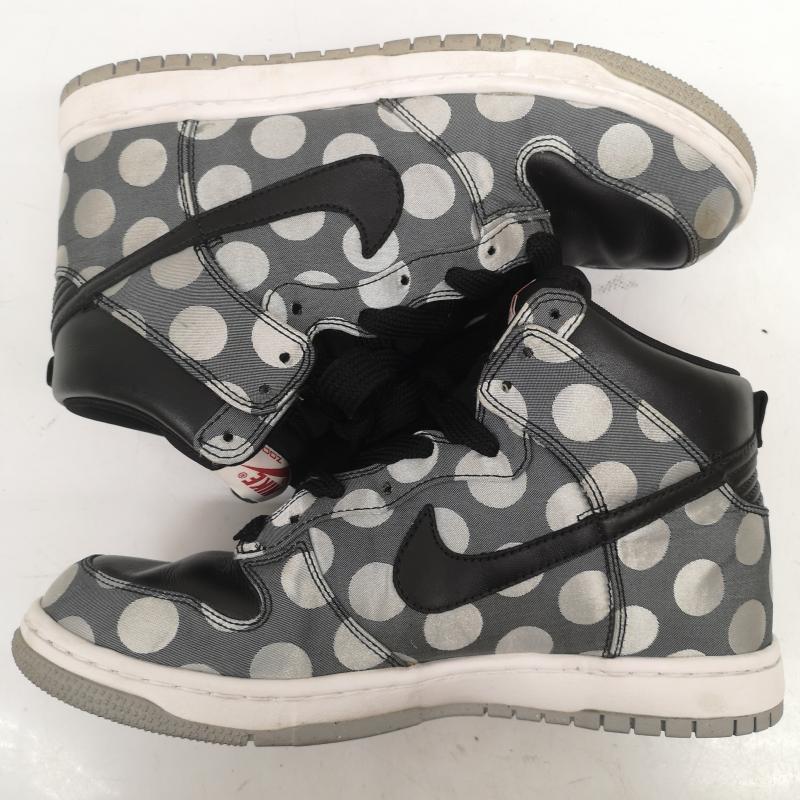 ナイキ NIKE スニーカー スニーカー DUNK HIGH SUPREME 08 LE POLKA DOT ハイカット スニーカー 317893-002 26.5cm 黒 / ブラック / black メンズ USED 古着 中古 50168772