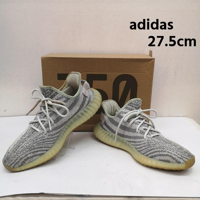 アディダス adidas スニーカー スニーカー YEEZY BOOST 350 V2 Blue Tint ローカット スニーカー B37571 27.5cm 灰 / グレー / gray メンズ USED 古着 中古 50168775