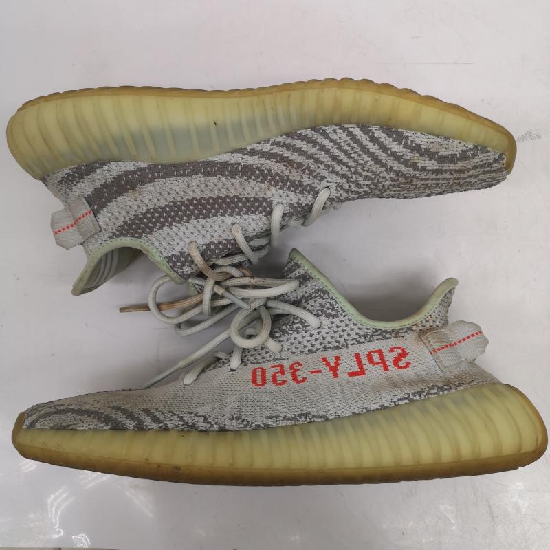 アディダス adidas スニーカー スニーカー YEEZY BOOST 350 V2 Blue Tint ローカット スニーカー B37571 27.5cm 灰 / グレー / gray メンズ USED 古着 中古 50168775