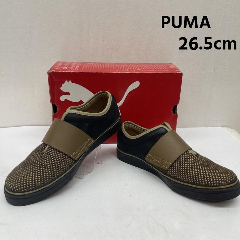 プーマ PUMA スリッポン スリッポン Men s El Rey Sneaker スリッポン スニーカー 344214 01 26.5cm 茶 / ブラウン / brown メンズ USED 古着 中古 50168781
