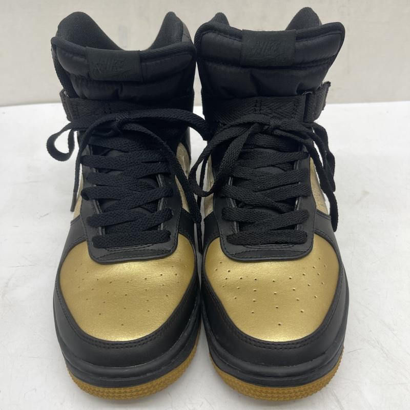 ナイキ NIKE スニーカー スニーカー WMNS AIR FEATHER HIGH ハイカット スニーカー 407904-003 25.5cm 金 / ゴールド / gold color レディース USED 古着 中古 50168783