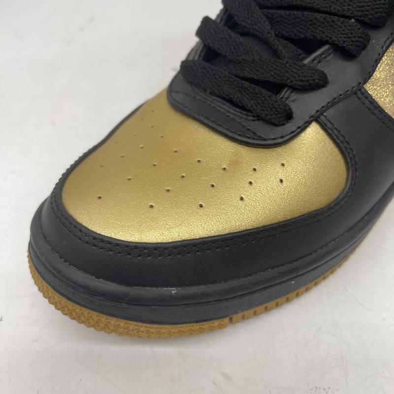ナイキ NIKE スニーカー スニーカー WMNS AIR FEATHER HIGH ハイカット スニーカー 407904-003 25.5cm 金 / ゴールド / gold color レディース USED 古着 中古 50168783