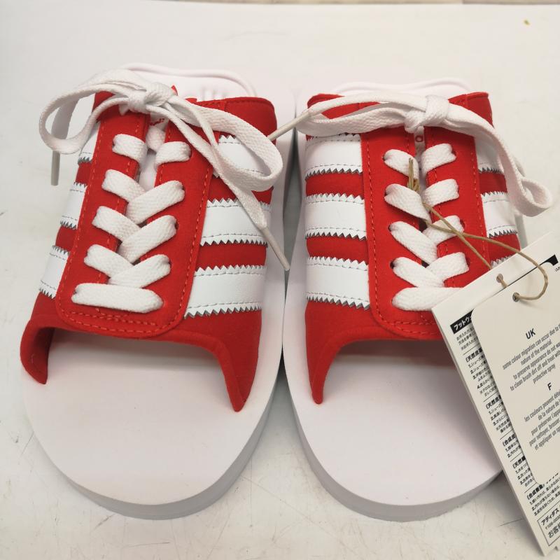 アディダス adidas サンダル サンダル GAZELLE BEACH SLIDES スニーカー サンダル JQ7424 23.5cm 赤 / レッド / red レディース USED 古着 中古 50168789