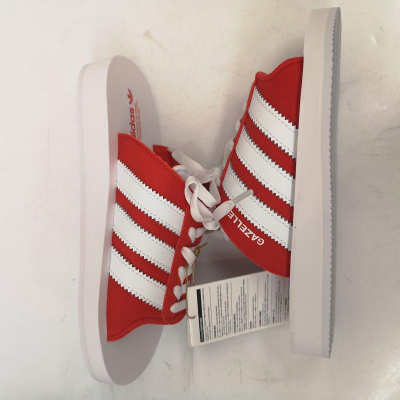 アディダス adidas サンダル サンダル GAZELLE BEACH SLIDES スニーカー サンダル JQ7424 23.5cm 赤 / レッド / red レディース USED 古着 中古 50168789
