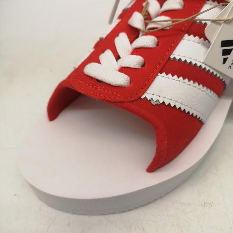 アディダス adidas サンダル サンダル GAZELLE BEACH SLIDES スニーカー サンダル JQ7424 23.5cm 赤 / レッド / red レディース USED 古着 中古 50168789