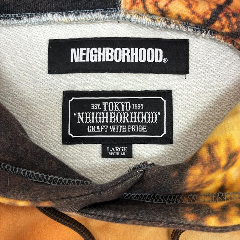 ネイバーフッド NEIGHBORHOOD パーカー 長袖 19AW UGG NHUG C-HOODED LS カリフォルニア ジョシュアツリー プリント パーカー L メンズ USED 古着 中古 50168790