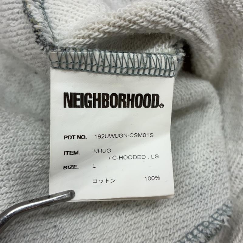 ネイバーフッド NEIGHBORHOOD パーカー 長袖 19AW UGG NHUG C-HOODED LS カリフォルニア ジョシュアツリー プリント パーカー L メンズ USED 古着 中古 50168790