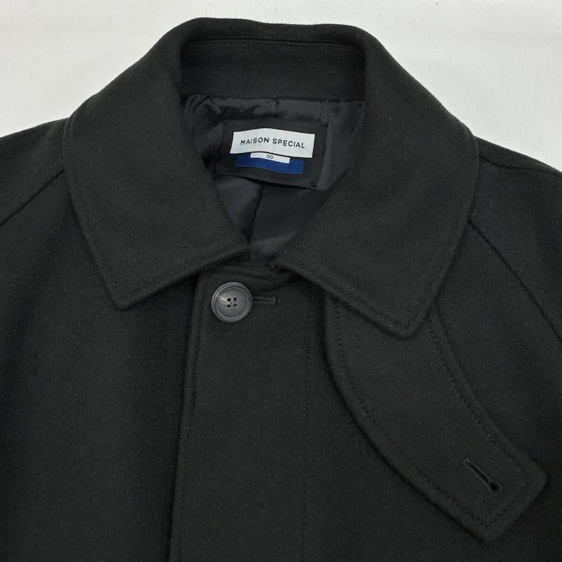 メゾンスペシャル MAISON SPECIAL コート コート一般 Super170s Prime-Over Melton Balmachan Coat プライム オーバー メルトン バルマカン コート - メンズ USED 古着 中古 50168792