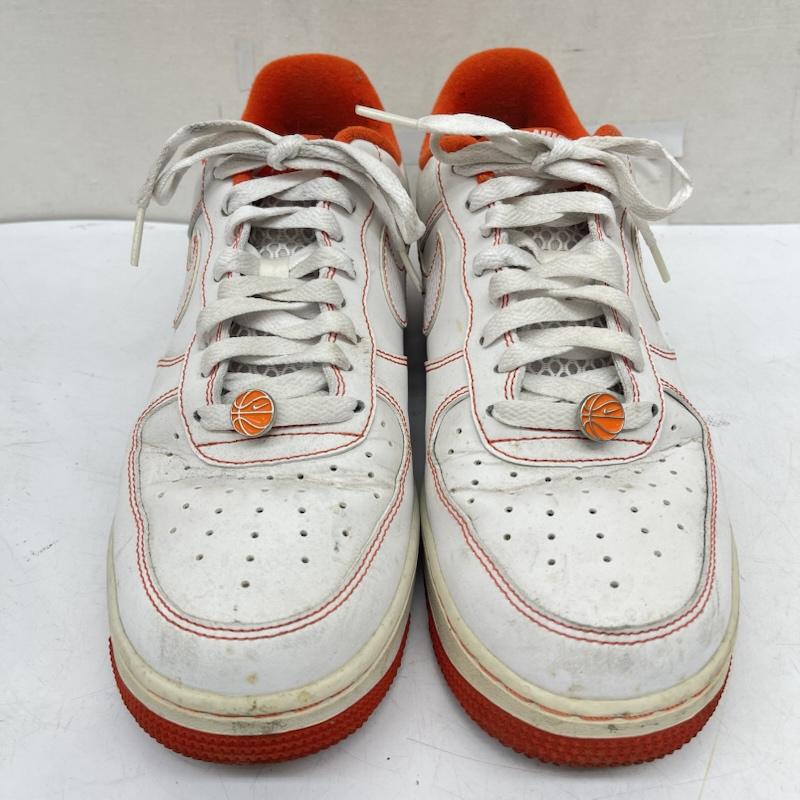 ナイキ NIKE スニーカー スニーカー Nike Air Force 1  07 LV8 EMB Rucker Park ローカット スニーカー 26.5cm 白 / ホワイト / white メンズ USED 古着 中古 50168797