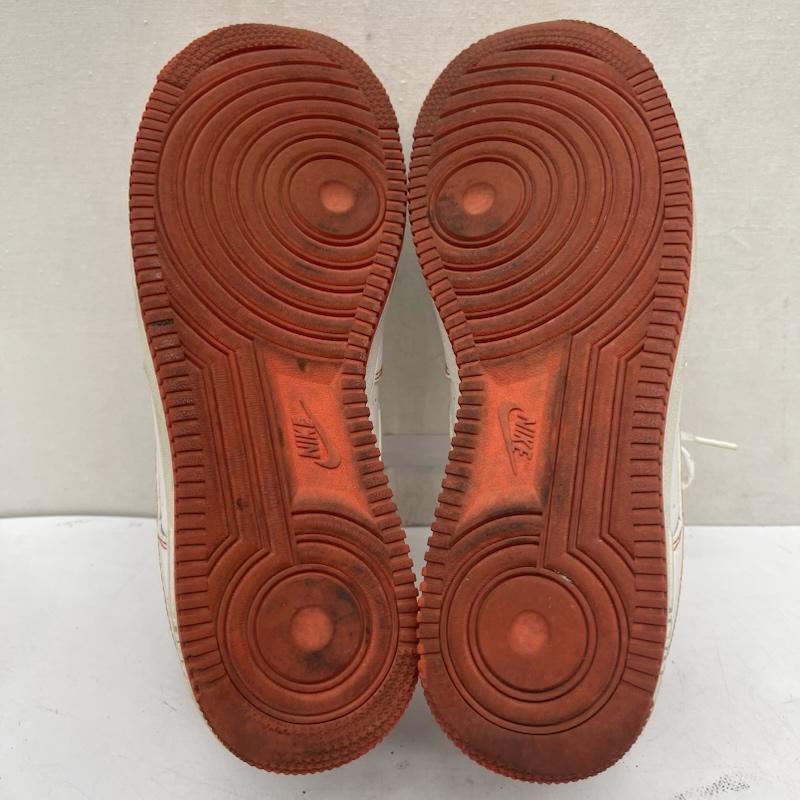 ナイキ NIKE スニーカー スニーカー Nike Air Force 1  07 LV8 EMB Rucker Park ローカット スニーカー 26.5cm 白 / ホワイト / white メンズ USED 古着 中古 50168797