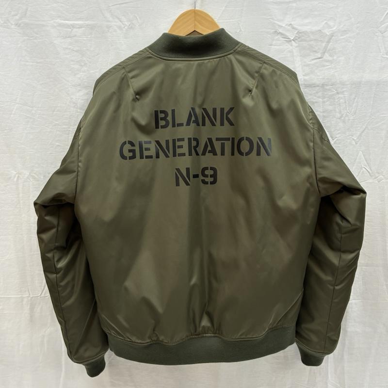 ナンバーナイン NUMBER (N)INE ジャケット、上着 フライトジャケット 21AW PRINTED ASYMMETRIC POCKET MA-1 アシンメトリック ポケット フライト ジャケット 3 メンズ USED 古着 中古 50168798