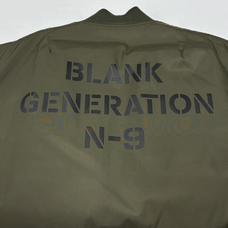 ナンバーナイン NUMBER (N)INE ジャケット、上着 フライトジャケット 21AW PRINTED ASYMMETRIC POCKET MA-1 アシンメトリック ポケット フライト ジャケット 3 メンズ USED 古着 中古 50168798