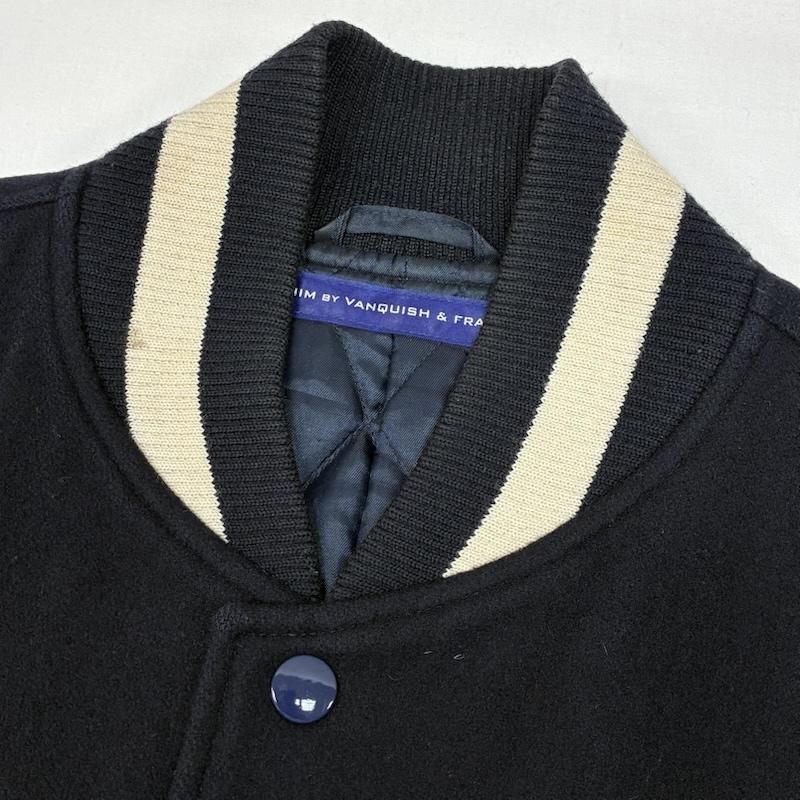 デニムバイヴァンキッシュフラグメント DENIM BY VANQUISH & FRAGMENT ジャケット、上着 ジャンパー、ブルゾン ウール リブライン 中綿 キルティング デニム スリーブ スタジャン M メンズ USED 古着 中古 50168801