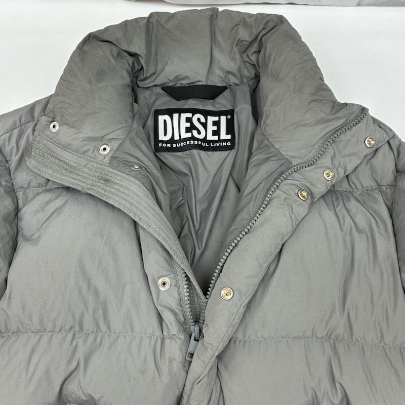 ディーゼル DIESEL ジャケット、上着 ダウンジャケット W-ROLF-NW JACKET オーバル ロゴ ワッペン スタンドカラー ダウン ジャケット M メンズ USED 古着 中古 50168802