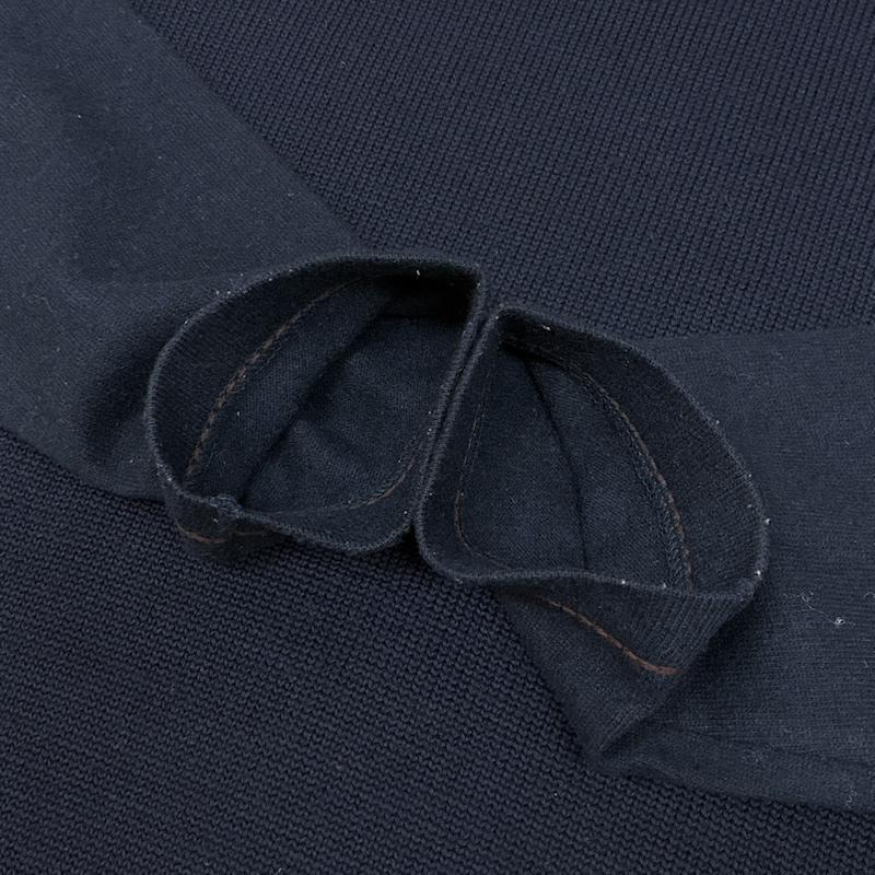 ワイズフォーメン Y s for men ニット、セーター 長袖 90s OLD ARCHIVE 茶タグ 袖 切替 リブライン ハイネック ニット セーター - メンズ USED 古着 中古 50168804