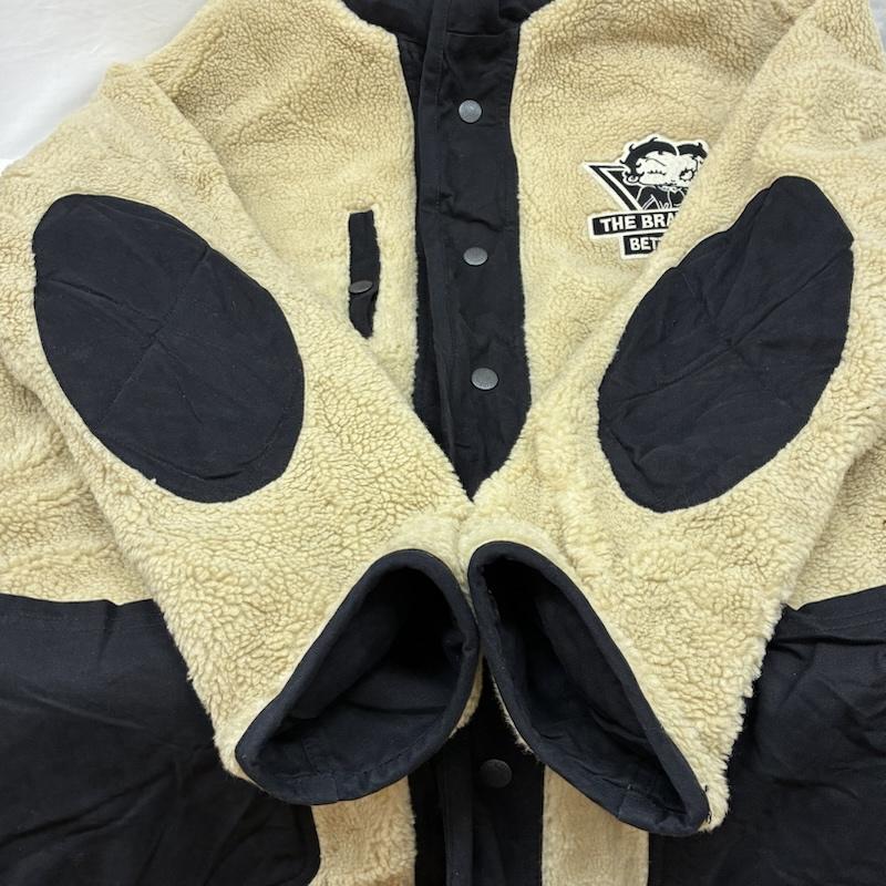 古着 USED コート コート一般 The Brave-Man ブレイブマン Betty Boop リバーシブル モッズコート フェイクムートン ボア XXL メンズ USED 古着 中古 50168805