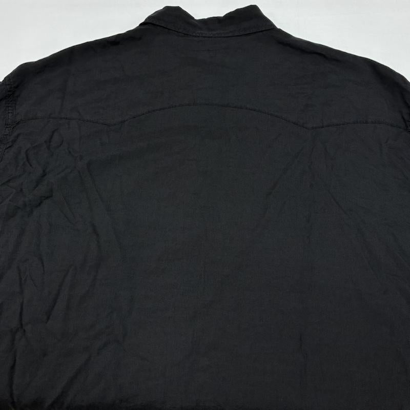 コモリ COMOLI シャツ、ブラウス 長袖 26ss シルク 製品染 ウエスタン シャツ D01-02006 3 メンズ USED 古着 中古 50168812
