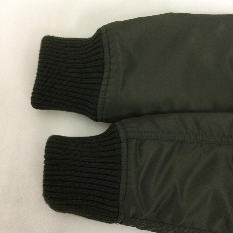 アルファ インダストリー Alpha Industries ジャケット、上着 フライトジャケット ALPHA アルファ フーデッドリブジャケット TA1330-076 ミリタリー L 無地 カーキ / カーキ / khaki メンズ USED 古着 中古 50168813