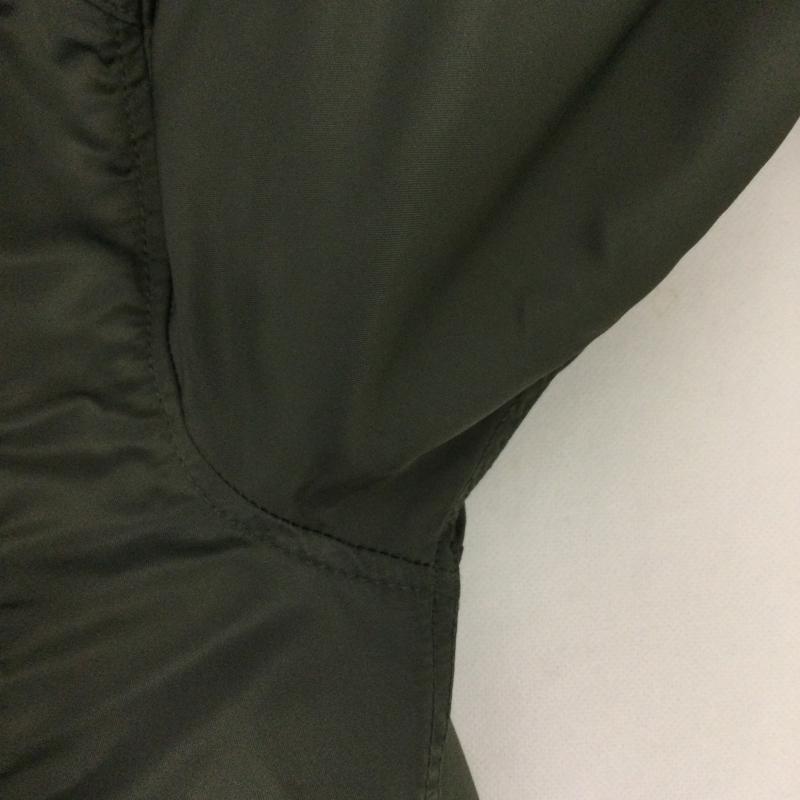 アルファ インダストリー Alpha Industries ジャケット、上着 フライトジャケット ALPHA アルファ フーデッドリブジャケット TA1330-076 ミリタリー L 無地 カーキ / カーキ / khaki メンズ USED 古着 中古 50168813
