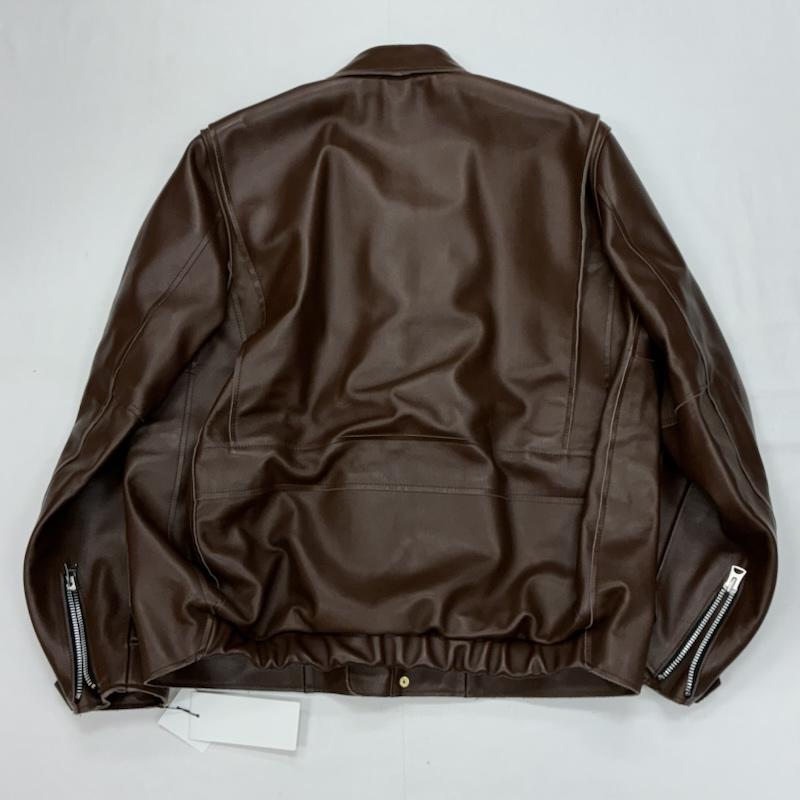 サカイ Sacai ジャケット、上着 レザージャケット 26ss Leather Blouson 26-03905M カウハイド レザー ジャケット ブルゾン 3 メンズ USED 古着 中古 50168816