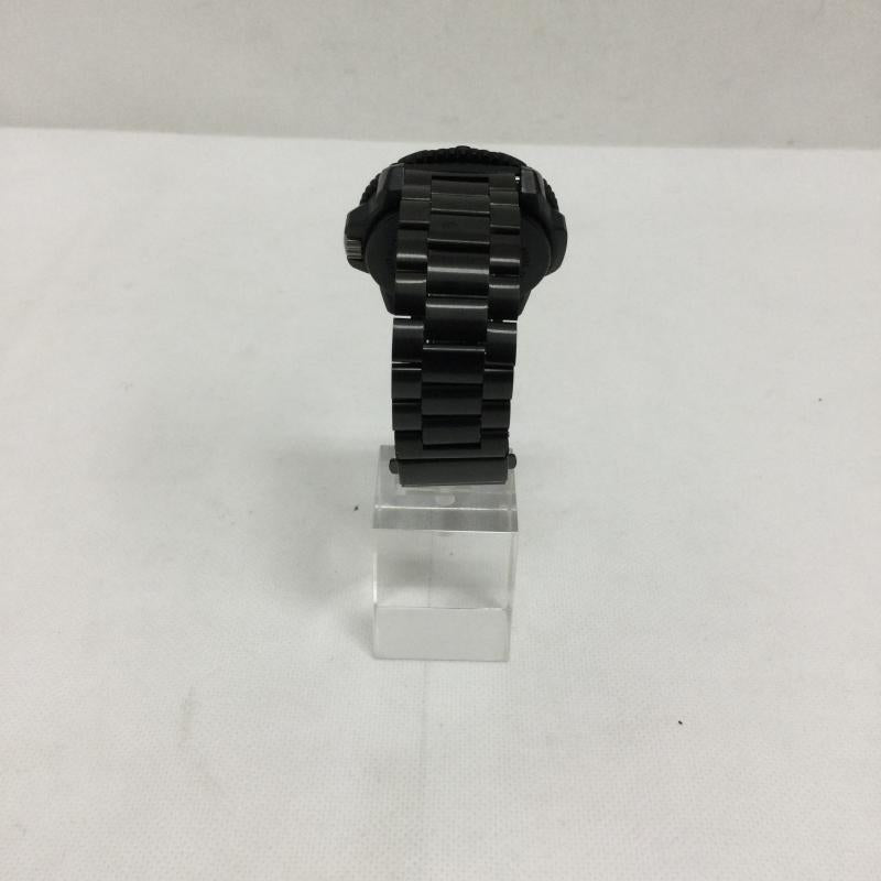 ルミノックス LUMINOX 腕時計 アナログ（クォーツ式） luminox PC/CARBON CASE 3050/3950 メンズ　腕時計 - 黒 / ブラック / black メンズ USED 古着 中古 50168818
