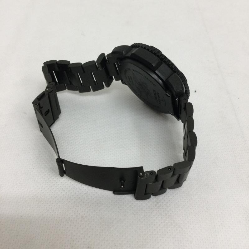ルミノックス LUMINOX 腕時計 アナログ（クォーツ式） luminox PC/CARBON CASE 3050/3950 メンズ　腕時計 - 黒 / ブラック / black メンズ USED 古着 中古 50168818