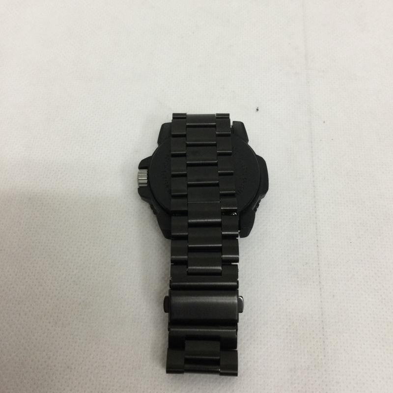 ルミノックス LUMINOX 腕時計 アナログ（クォーツ式） luminox PC/CARBON CASE 3050/3950 メンズ　腕時計 - 黒 / ブラック / black メンズ USED 古着 中古 50168818