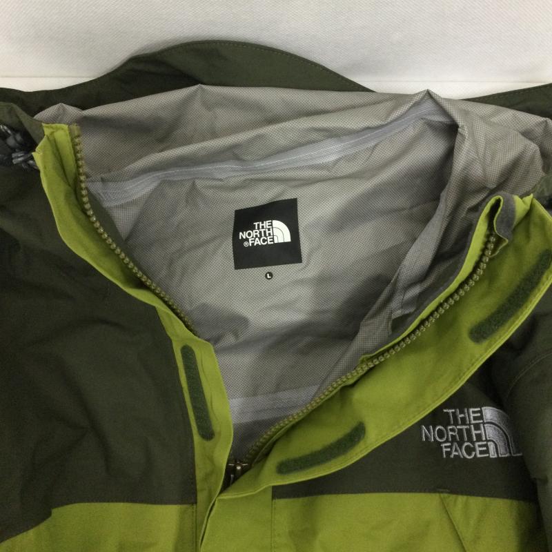 ザノースフェイス THE NORTH FACE ジャケット、上着 ジャンパー、ブルゾン THE NORTH FACE DOT SHOT JACKET ドットショット ジャケット マウンテン パーカー NP10800 L ロゴ、文字 緑 / グリーン / green メンズ USED 古着 中古 50168820