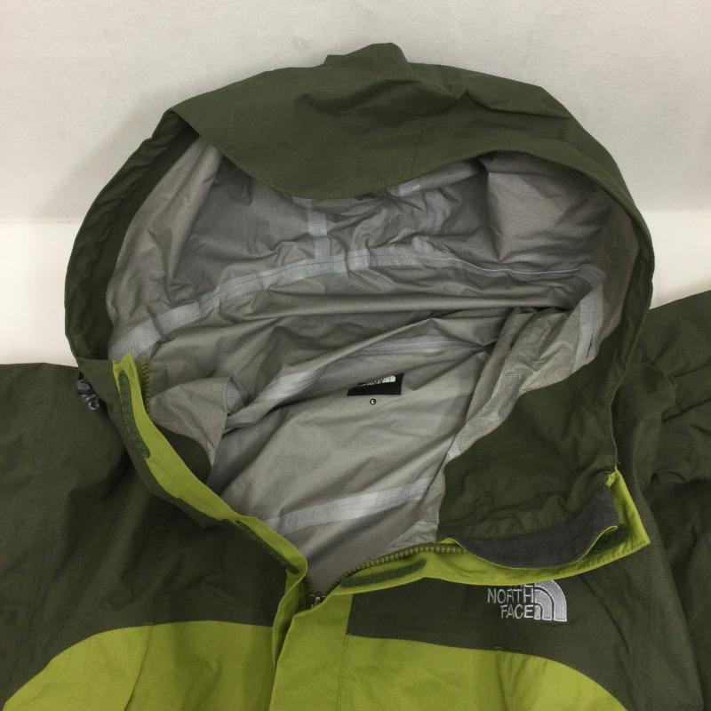 ザノースフェイス THE NORTH FACE ジャケット、上着 ジャンパー、ブルゾン THE NORTH FACE DOT SHOT JACKET ドットショット ジャケット マウンテン パーカー NP10800 L ロゴ、文字 緑 / グリーン / green メンズ USED 古着 中古 50168820