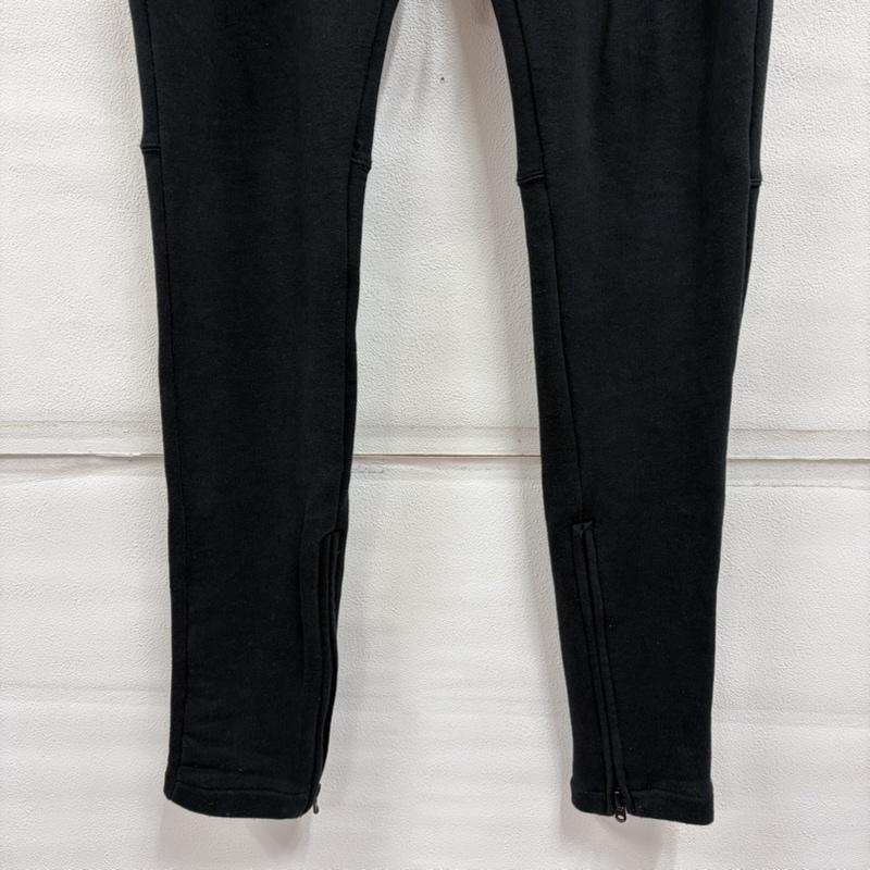 エフオージーエッセンシャルズ FOG ESSENTIALS パンツ ワークパンツ、ペインターパンツ サイドジップ イージー スウェット パンツ S 無地 黒 / ブラック / black メンズ USED 古着 中古 50168823