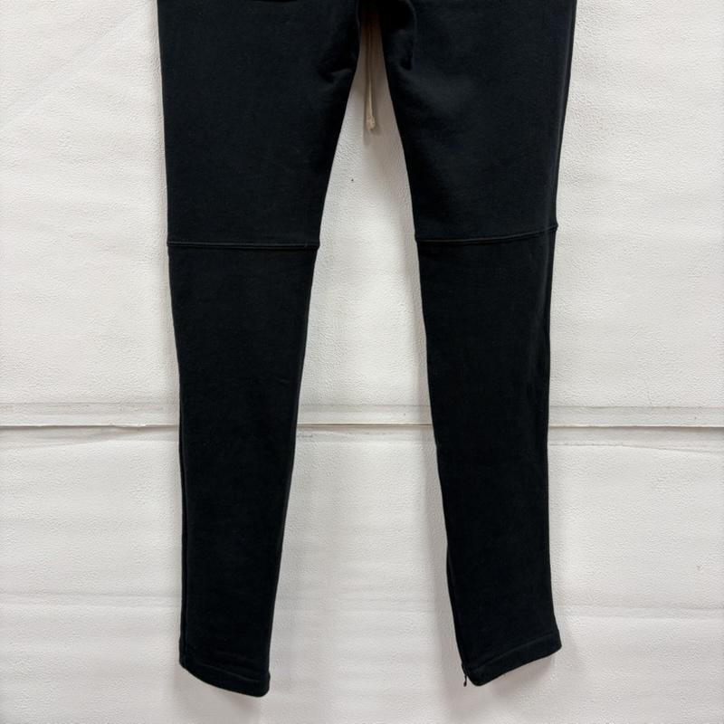 エフオージーエッセンシャルズ FOG ESSENTIALS パンツ ワークパンツ、ペインターパンツ サイドジップ イージー スウェット パンツ S 無地 黒 / ブラック / black メンズ USED 古着 中古 50168823