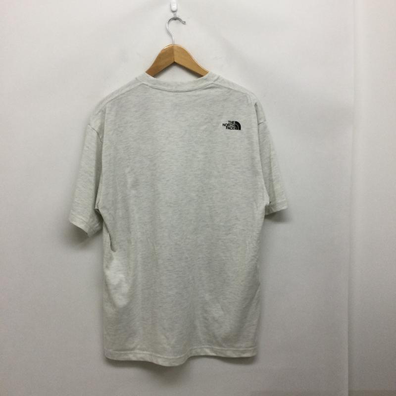ザノースフェイス THE NORTH FACE Tシャツ 半袖 THE NORTH FACE NT82541 ショートスリーブスクエアロゴポケットティー Tシャツ XL ロゴ、文字 灰 / グレー / gray メンズ USED 古着 中古 50168828
