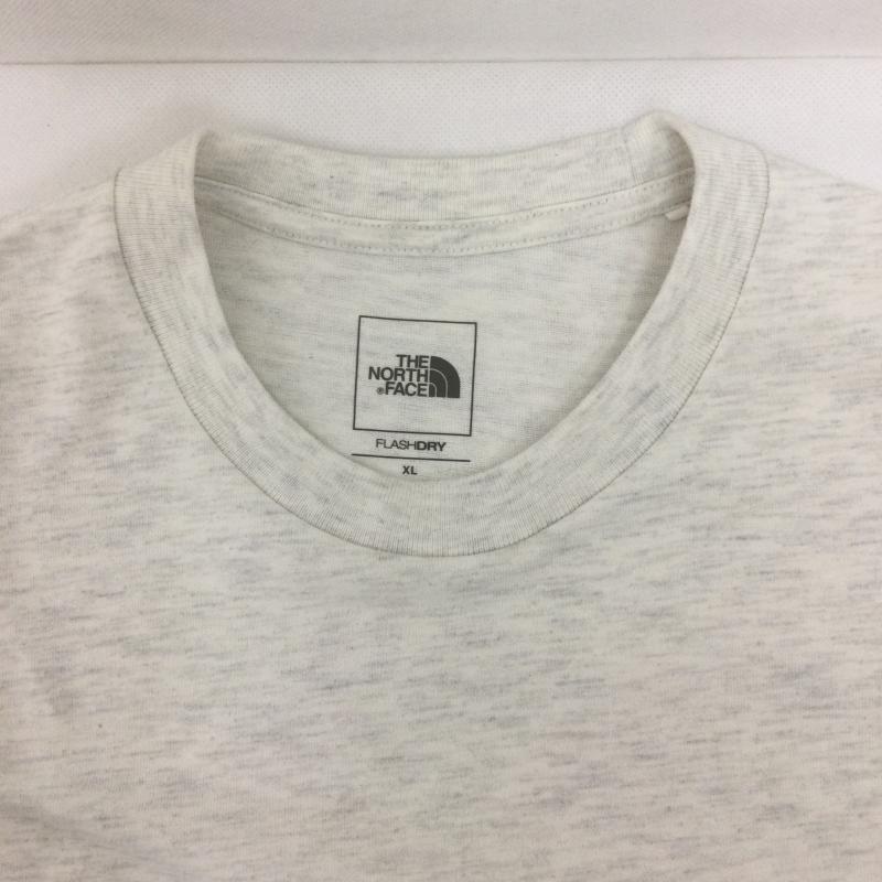 ザノースフェイス THE NORTH FACE Tシャツ 半袖 THE NORTH FACE NT82541 ショートスリーブスクエアロゴポケットティー Tシャツ XL ロゴ、文字 灰 / グレー / gray メンズ USED 古着 中古 50168828
