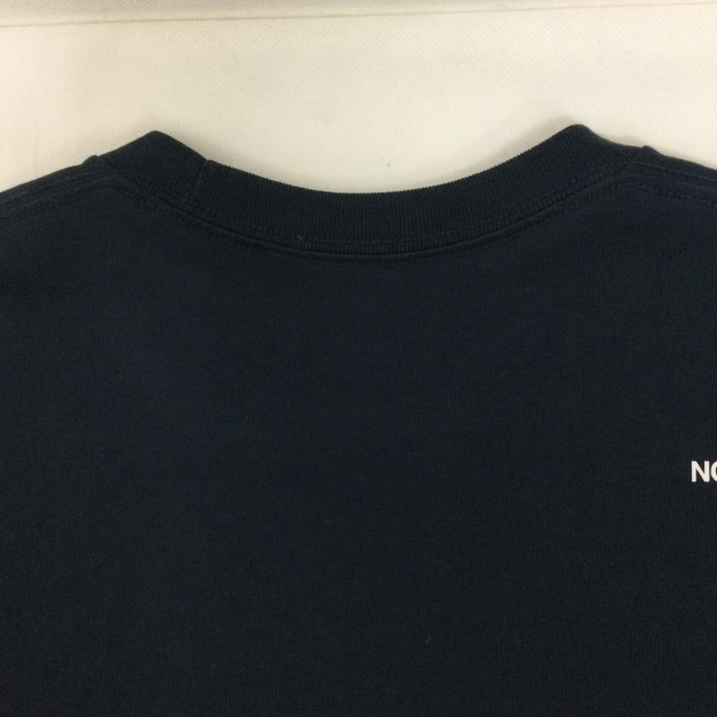 ザノースフェイス THE NORTH FACE Tシャツ 半袖 THE NORTH FACE NT82541 ショートスリーブスクエアロゴポケットティー Tシャツ XL ロゴ、文字 紺 / ネイビー / navy メンズ USED 古着 中古 50168830