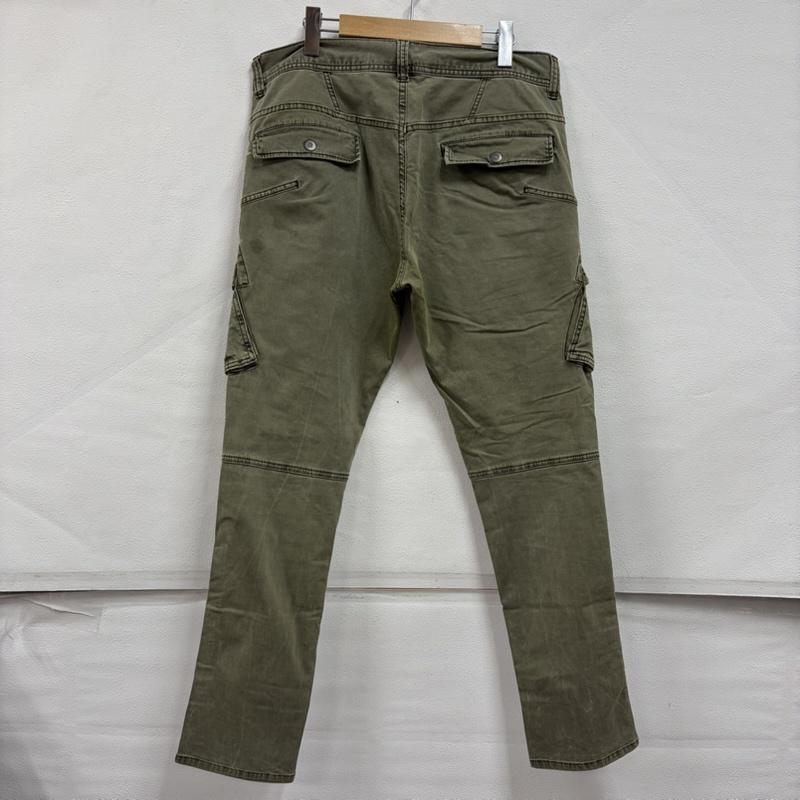 ヴォーギッシュ VOGUISH パンツ ワークパンツ、ペインターパンツ マルチポケット ギミック カーゴパンツ Y2K グランジ ミリタリー XL 無地 カーキ / カーキ / khaki メンズ USED 古着 中古 50168834