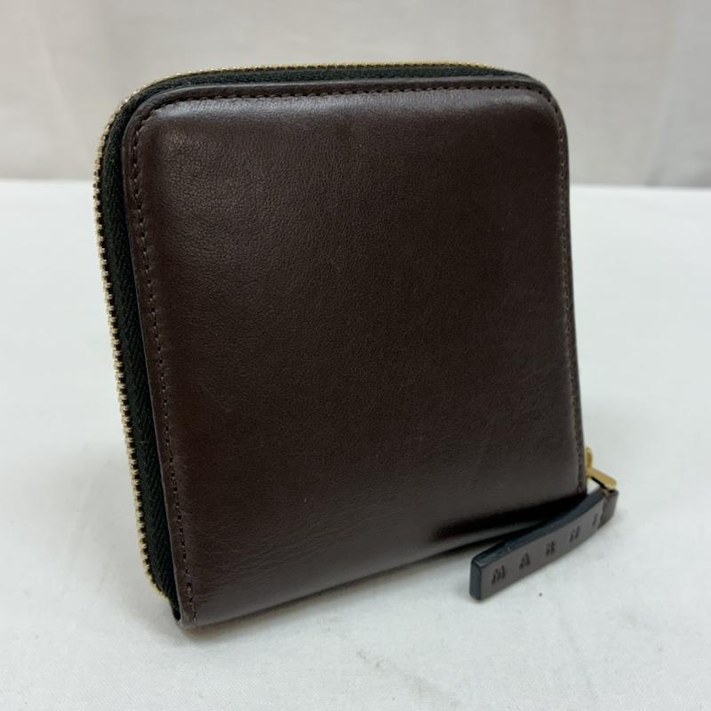 マルニ MARNI 財布 二つ折り ラウンド ファスナー 二つ折り 財布 - レディース USED 古着 中古 50168837
