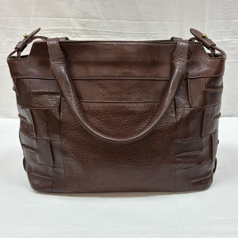 ゲンテン genten ショルダーバッグ ショルダーバッグ マトォーネ 編み込み レザー 2WAY ハンド ショルダー バッグ - レディース USED 古着 中古 50168838