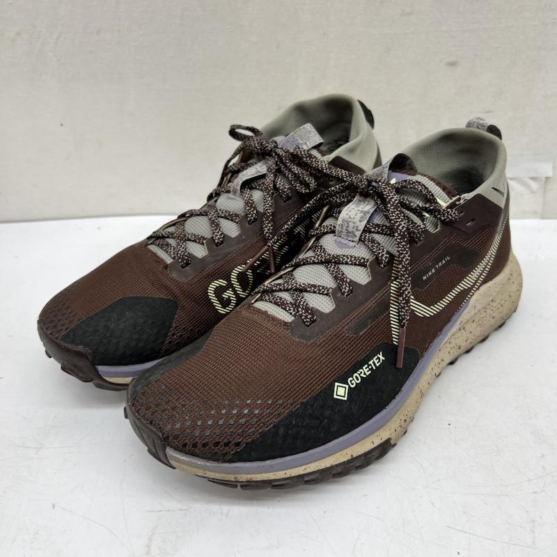 ナイキ NIKE スニーカー スニーカー HF5707-201 リアクト ペガサス Trail 4 ゴアテックス 27.0cm 茶 / ブラウン / brown メンズ USED 古着 中古 50168841