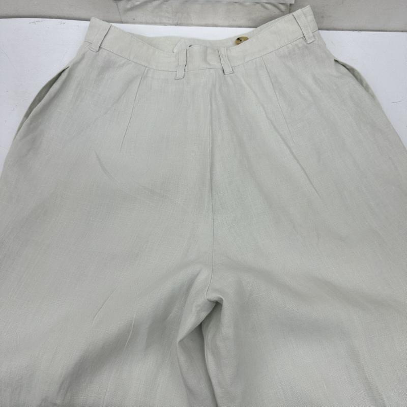 エルメス HERMES ジャケット、上着 ジャケット、ブレザー 80s 90s リネン ジャケット ワイド パンツ セットアップ 40 白 / ホワイト / white レディース USED 古着 中古 50168843