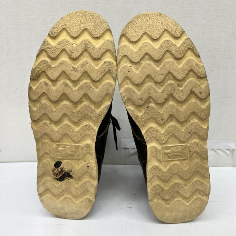 レッドウィング RED WING ブーツ 一般 犬タグ 8180 アイリッシュセッター 緑 カンガタン ワークブーツ US：7.5 メンズ USED 古着 中古 50168844