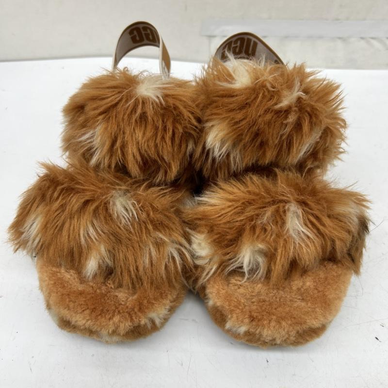 アグ UGG サンダル サンダル ファーサンダル Oh Yeah Spots 24.0cm 茶 / ブラウン / brown レディース USED 古着 中古 50168845