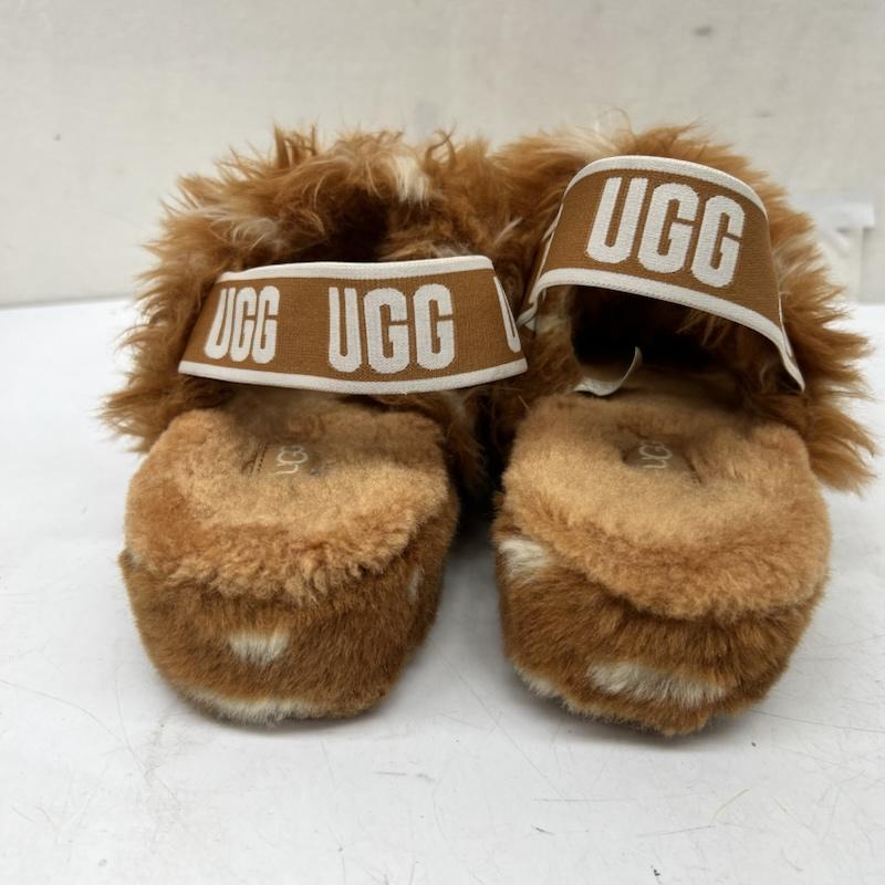アグ UGG サンダル サンダル ファーサンダル Oh Yeah Spots 24.0cm 茶 / ブラウン / brown レディース USED 古着 中古 50168845