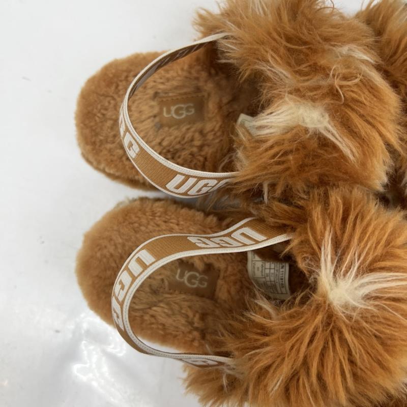 アグ UGG サンダル サンダル ファーサンダル Oh Yeah Spots 24.0cm 茶 / ブラウン / brown レディース USED 古着 中古 50168845