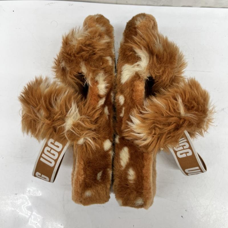 アグ UGG サンダル サンダル ファーサンダル Oh Yeah Spots 24.0cm 茶 / ブラウン / brown レディース USED 古着 中古 50168845
