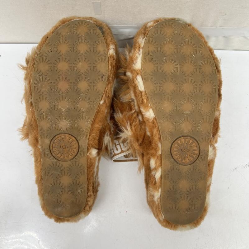 アグ UGG サンダル サンダル ファーサンダル Oh Yeah Spots 24.0cm 茶 / ブラウン / brown レディース USED 古着 中古 50168845