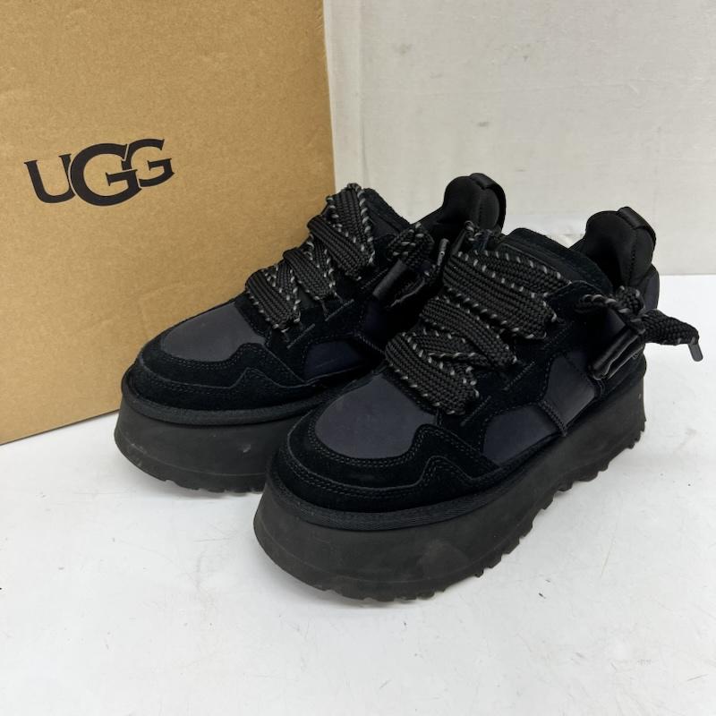 アグ UGG スニーカー スニーカー ASTROMEL 厚底スニーカー アストロメル 24.0cm 黒 / ブラック / black レディース USED 古着 中古 50168846