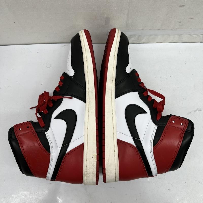 ナイキ NIKE スニーカー スニーカー AIR JORDAN 1 RETRO HIGH OG BLACK TOE REIMAGINED DZ5485-106 29.0cm 白 / ホワイト / white X 黒 / ブラック / black X 赤 / レッド / red メンズ USED 古着 中古 50168847