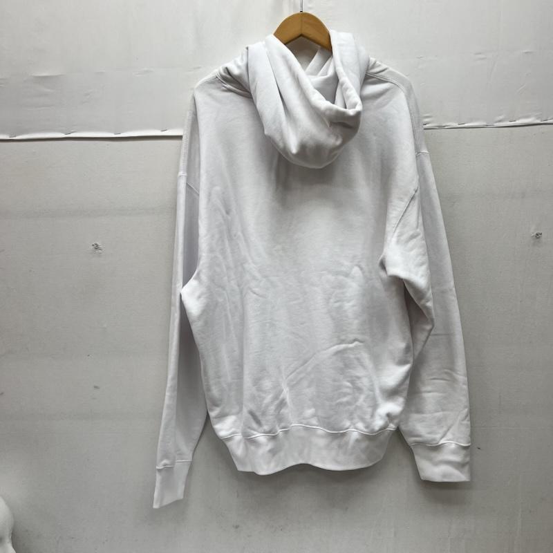 アベイシングエイプ A BATHING APE パーカー 長袖 カモフラ ロゴ プルオーバー スウェット パーカー L 白 / ホワイト / white メンズ USED 古着 中古 50168849