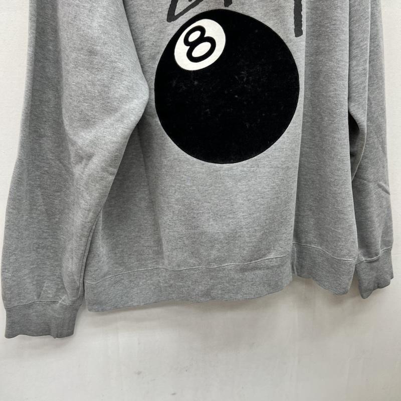 ステューシー STUSSY パーカー 長袖 00s USA製 8ボール スウェット パーカー XL 灰 / グレー / gray メンズ USED 古着 中古 50168850